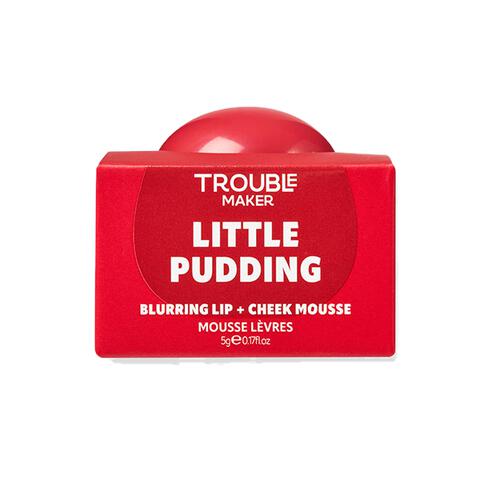 Trouble Maker Little Pudding Blurring Lip + Cheek Mousse Mimi Rose Pink