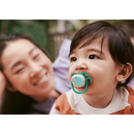 Philips Avent Fopspeen Ultra Air Night 6-18M Double Pack - SCF376/28