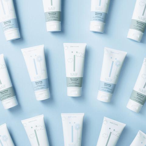 Naïf Baby & Kids Shampoo + Wasgel Value Pack