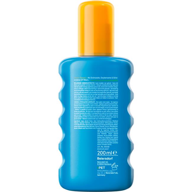 NIVEA SUN Zonnebrand Protect & Bronze Spray SPF 50 200 ML