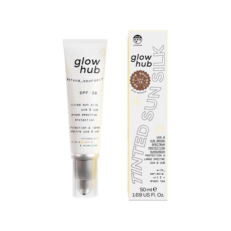 Glow Hub Defend Yourself Face Sunscreen Tinted Spf30 Worth Defending 50Ml