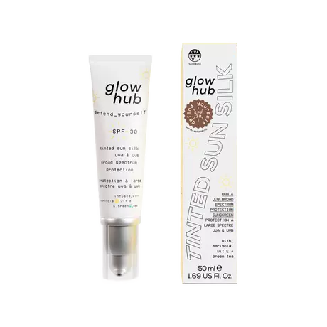 Glow Hub Defend Yourself Face Sunscreen Tinted Spf30 Worth Defending 50Ml