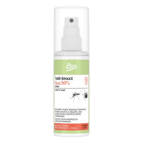 Etos antiinsect deet 50% spray 100 ML