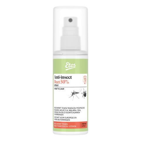 Etos antiinsect deet 50% spray 100 ML