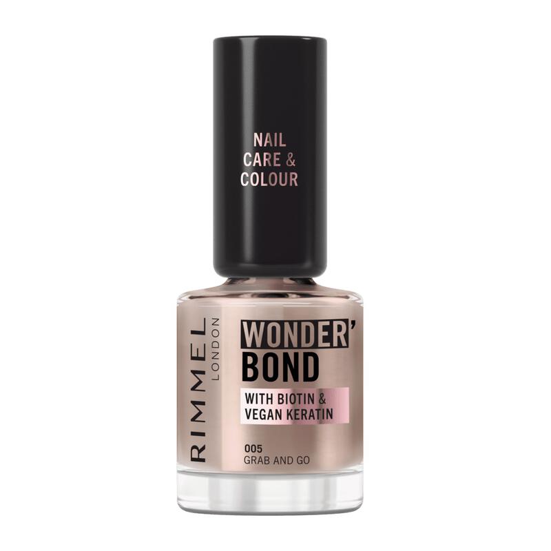 Rimmel London Wonder'Bond Care+Color Nagellak Taupe 005 Grab and Go