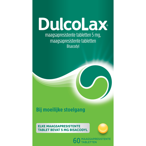Dulcolax Bisacodyl 5 MG Omhulde Tabletten 60 stuks