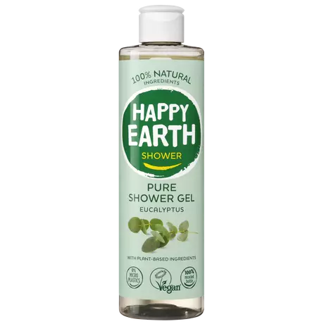 Happy Earth Pure Shower Gel Eucalyptus 300 Ml