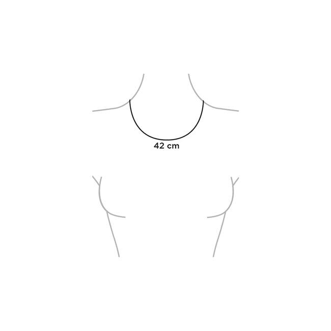 BiSjU Jewellery Ketting Klein Hartje Gold Plated