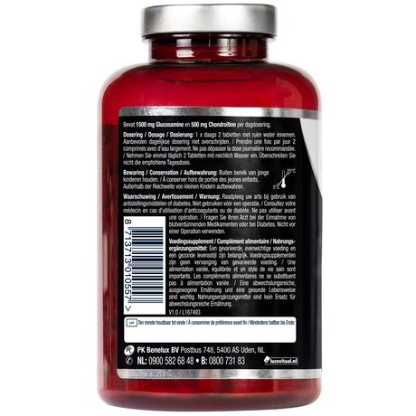 Lucovitaal Glucosamine Chondroïtine 1500/500 mg Tabletten 150 stuks