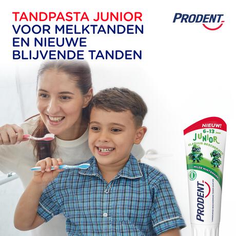 Prodent Kids 6-13 jaar Glazuurbeschermer Tandpasta 75 ML