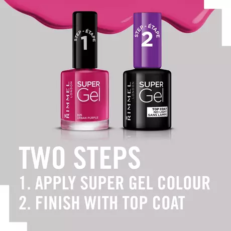 Rimmel London SuperGel Nagellak 025 Urban Purple 8 ML