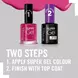 Rimmel London SuperGel Nagellak 025 Urban Purple 8 ML