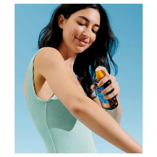 NIVEA SUN Zonnebrand Protect & Bronze Olie Spray SPF 30 200 ML