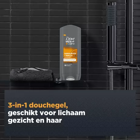 Dove Men+Care Sandalwood+Vanilla Douchegel 400 ML