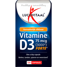 Lucovitaal Vitamine D3 75mcg 120 stuks