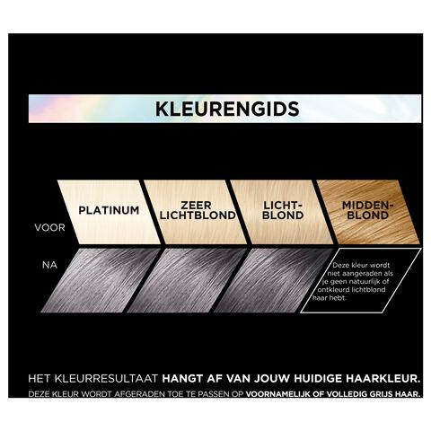 L'Oréal Paris Préférence Vivids Permanente Haarverf 9.11 Smokey Grey