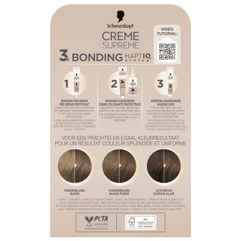 Schwarzkopf Creme Supreme Haarkleuring 7-42 Nude Beige Donkerblond