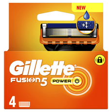 Gillette Fusion5 Power Navulmesjes 4 Stuks
