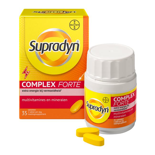 Supradyn Complex Forte Multivitamine Voor Extra Energie 35 Tabletten