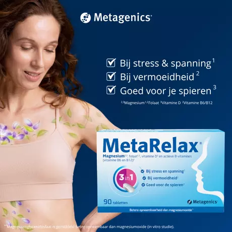 MetaRelax Magnesium 90 Tabeletten