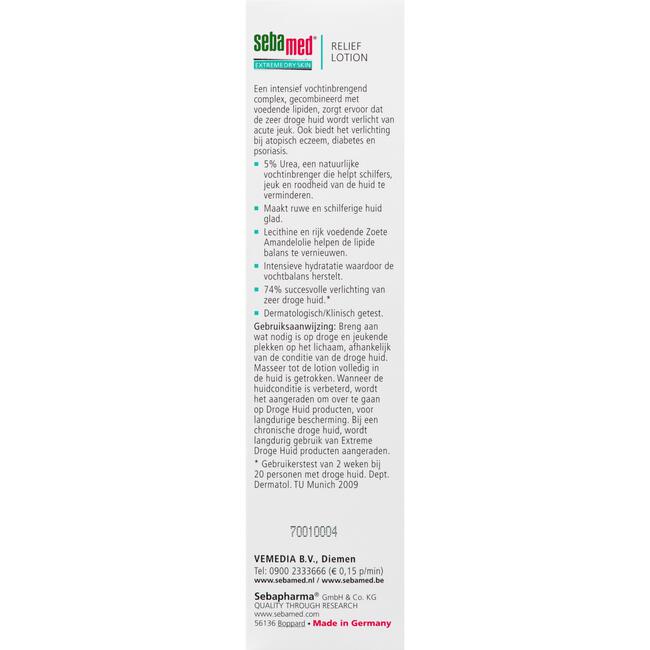 Sebamed Extreme Dry Relief Lotion 5% Urea