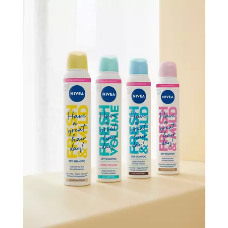 NIVEA Fresh Revive 3-In-1 Droogshampoo Voor Donker Haar 200 ML