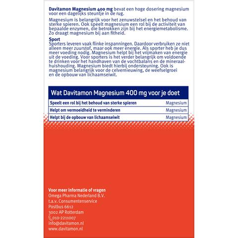 Davitamon Magnesium 400 mg Tabletten