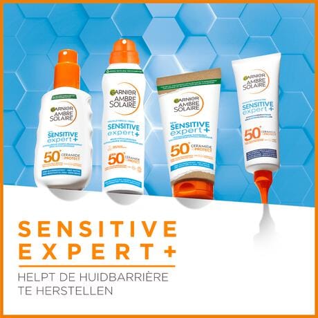 Garnier Ambre Solaire Kids Sensitive Expert+ Hypoallergene Zonnebrand Spray SPF50 150 ML