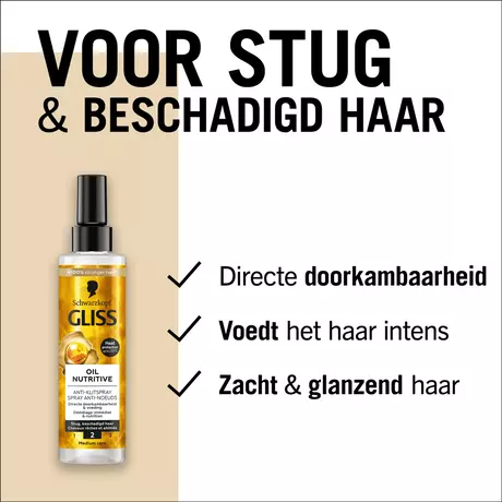 Gliss Oil Nutritive Anti-Klitspray 200 ML