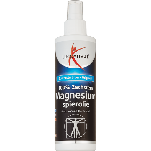 Lucovitaal 100% Zechstein Magnesium Spierolie 200 ML