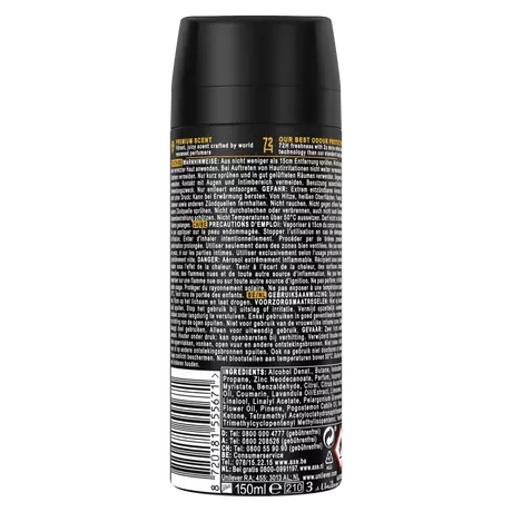 AXE Fine Fragrance Peach Infusion Deodorant Bodyspray 150 ML