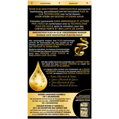 Syoss Oleo Intense  Permanente Haarkleuring 10-50 Licht Asblond