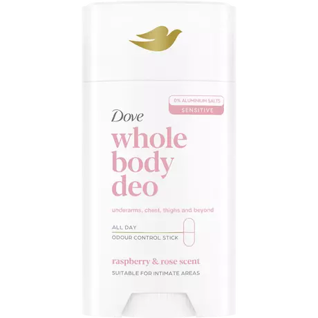 Dove Whole Body Raspberry & Rose Deodorant Stick 75 gram