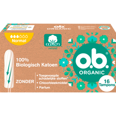 o.b.® Organic Cotton Normal 16 Stuks