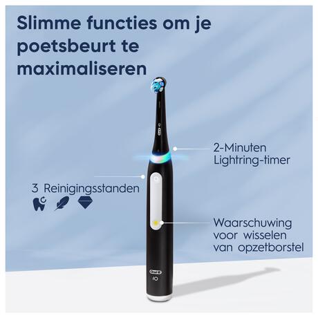Oral-B iO 3 Zwart & Radiant White Elektrische Tandenborstel Geschenkset