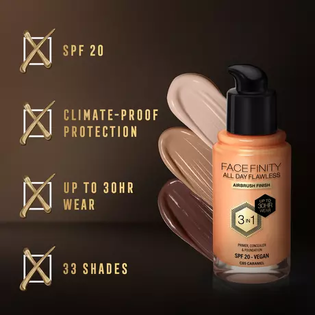 Max Factor Facefinity Foundation Caramel/C85 30 ML