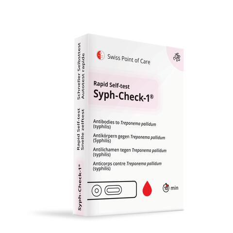 Swiss Point of Care snelle zelftest syph-check 1 stuk
