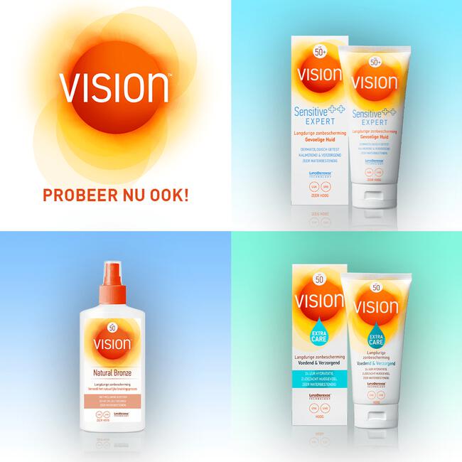 Vision Zonnebrand Face Fluid SPF 50+ 50 ML