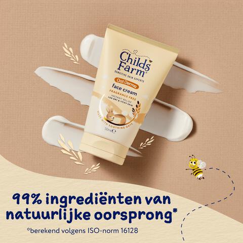 Childs Farm OatDerma Face Cream Fragrance Free 50ml