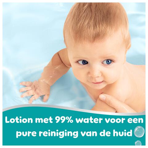 Pampers 99% Water Billendoekjes 3x60 stuks