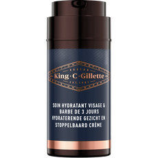 King C. Gillette Gezicht en Stoppelbaard Crème 100 ML