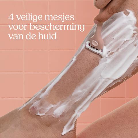 Wilkinson Sword Intuition Quattro-Scheersysteem Voor Vrouwen Inclusief 1 Navulmesje