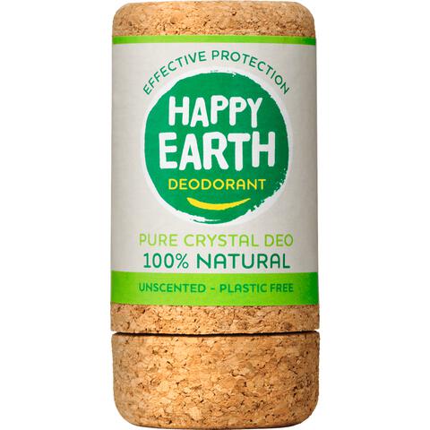 Happy Earth 100% Natuurlijke Unscented Crystal Deodorant 90 GR
