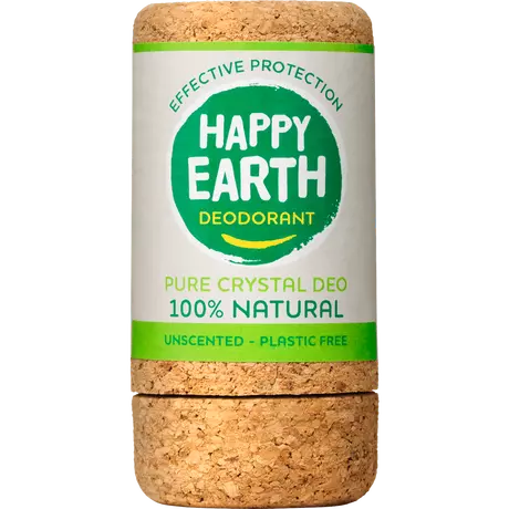 Happy Earth 100% Natuurlijke Unscented Crystal Deodorant 90 gram