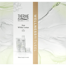 Therme Zen White Lotus Scrub 200ml + Butter 75g + Foam 200ml Geschenkset