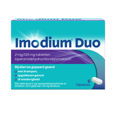 Imodium Duo 6 stuks