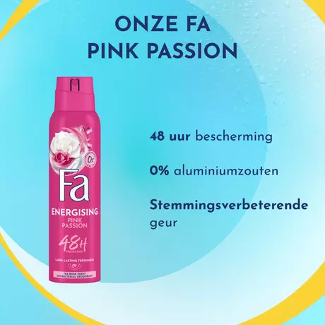 Fa Pink Passion Deodorant Spray 150 ML
