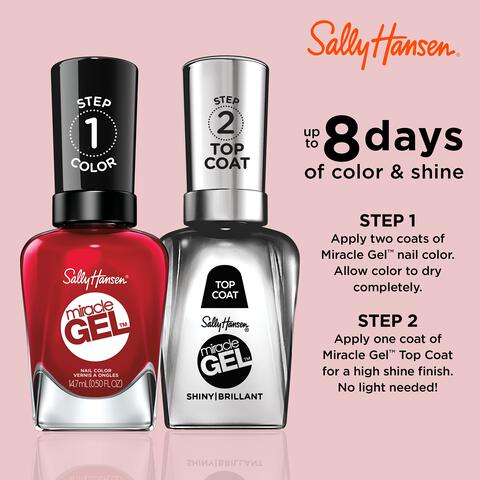 Sally Hansen Miracle Gel Nagellak 680 Rhapsody Red 14.7 ML