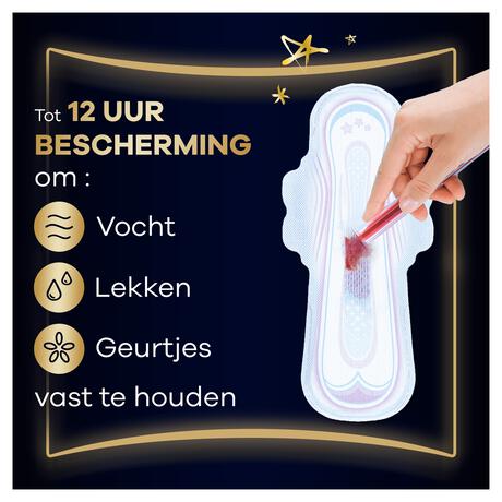 Always Maandverband Ultra Secure Night Wings Big Pack 18 stuks