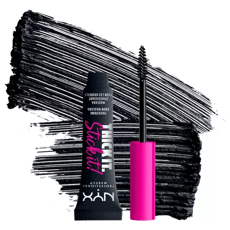 NYX Professional Makeup Thick It. Stick It! Wenkbrauwmascara 8 Black